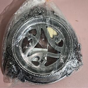Vintage NWT Carson Pewter‎ Candle Holder 1998- Sealed With Tags